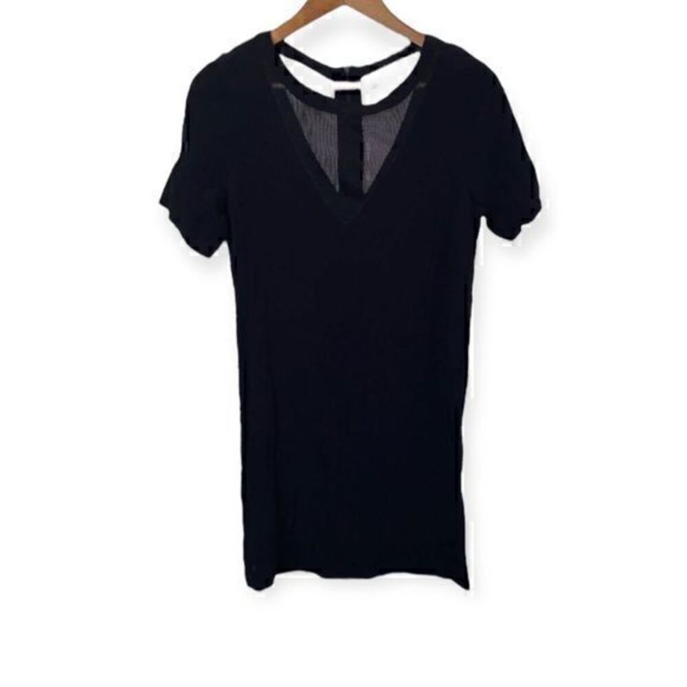 Something Else by Natalie Wood | Revolve mesh detail mini dress SIZE 4